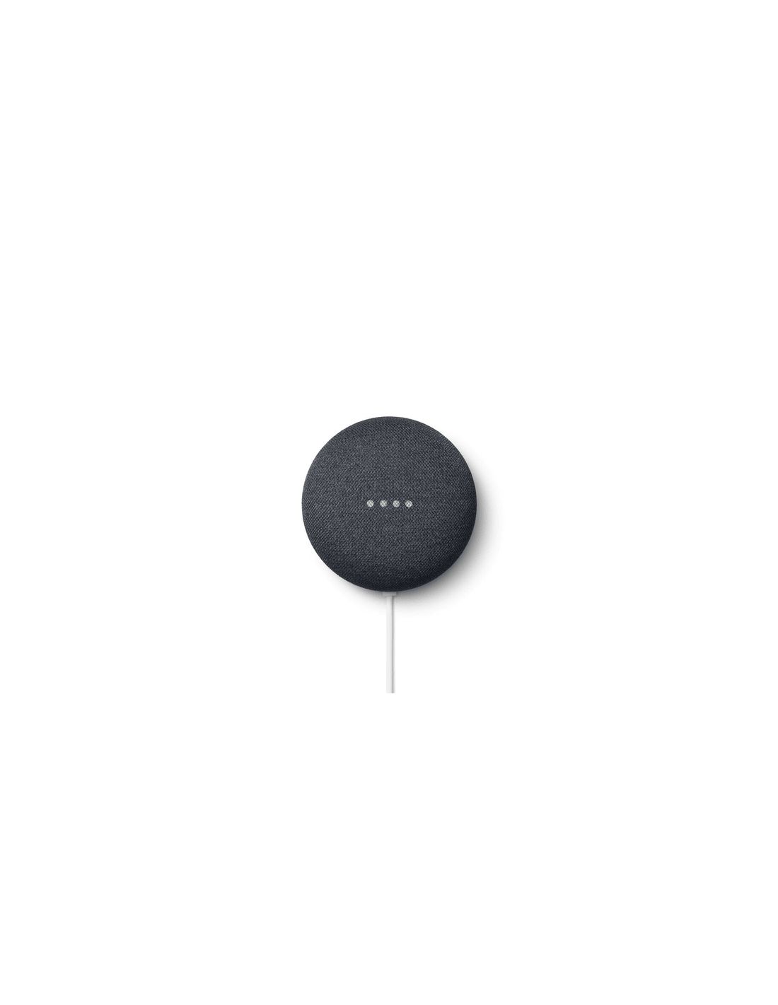 Google Home Mini con Altoparlante Colore Carbone con Adattatore