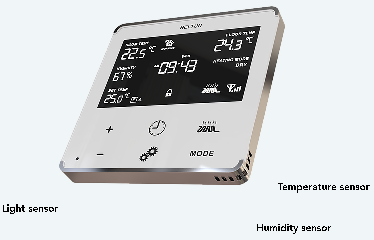 DELTA 8000 TAP RF [- Thermostat programmable sans fil pour programmation et  régulation d'une pièce