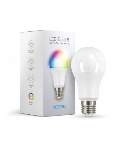 Aeotec - Ampoule LED Bulb 6  Mutli-Colour E27 Z-Wave Plus