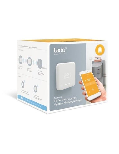 Kit de démarrage Tado V3+ Thermostat de chauffage intelligent