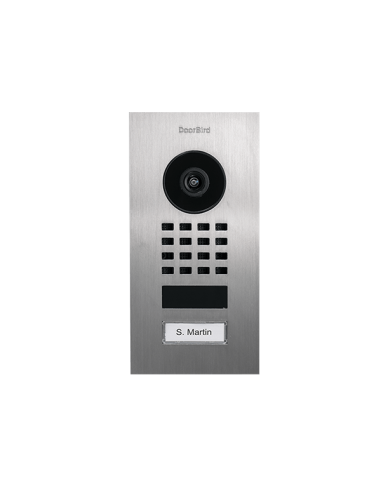 Doorbird - IP Video Door Station D1101V - 1 Call button - Compact Edition - Flush Mount
