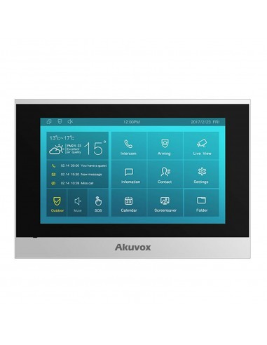 Akuvox - SIP-Innenkonsole mit 7"-Touchscreen (Linux-Version) Akuvox C313S