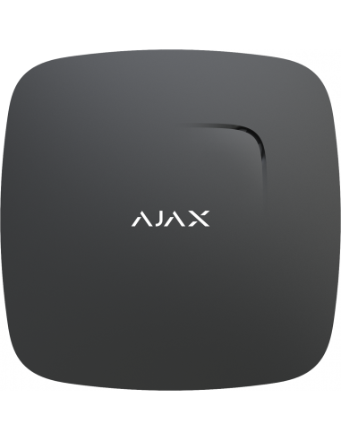 Ajax - Rilevatore wireless di fumo e temperatura, con cicalino (Ajax FireProtect)
