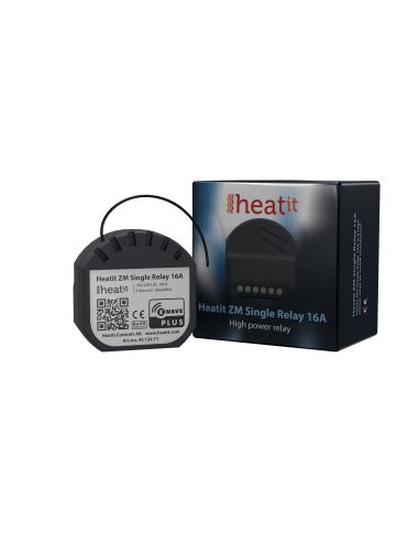 Heatit Controls - 16A Schaltmodul Z-Wave+ 700 ZM Single Relay