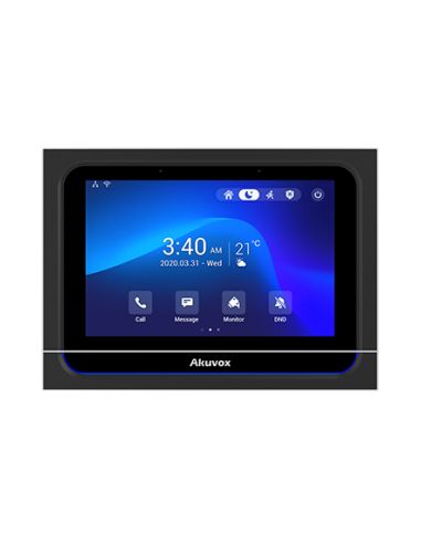 Akuvox - SIP indoor console with 7" touch screen, Wifi. Bluetooth, Android 9.0 (Akuvox X933W)