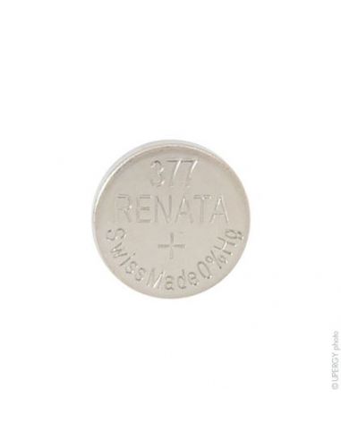 Enix - Pile de montre 377 Renata oxyde argent 1.55V 28mAh