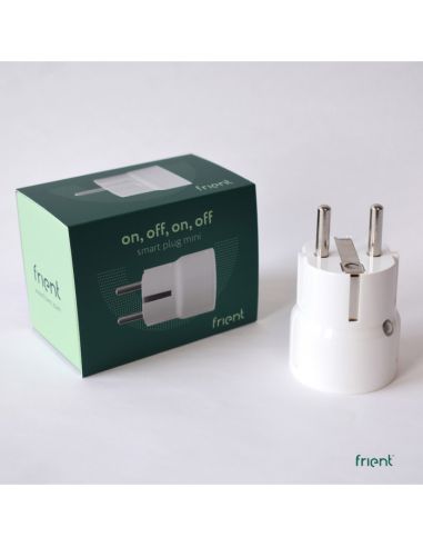 FRIENT - Mini smart socket with Zigbee consumption measurement - Schuko version