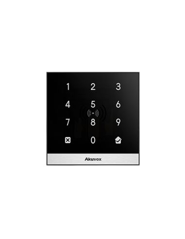 Akuvox - Lettore di controllo accessi IP compatibile con PIN Code, RFID e NFC (Akuvox A02S)