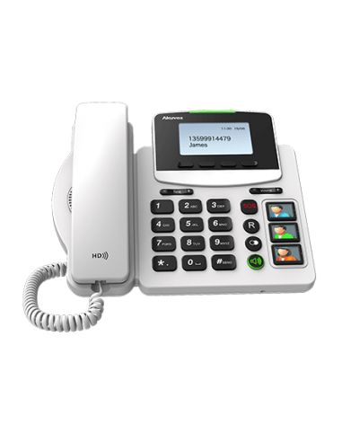 Akuvox HCP-R15P - Schnurgebundenes Großtastentelefon mit Notruftaste