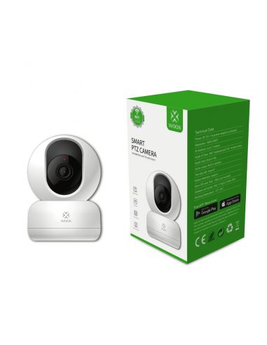 WOOX - WIFI 360° PTZ Indoor Camera (TUYA SmartLife, ALEXA and Google Assistant)
