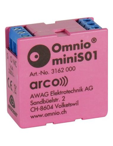 OMNIO - MiniS01 multifunctional switching actuator