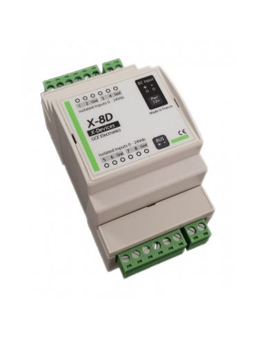 GCE Electronics - Standalone 8 Relay Output Expansion for IPX800 V4 & V5 X8R Connect