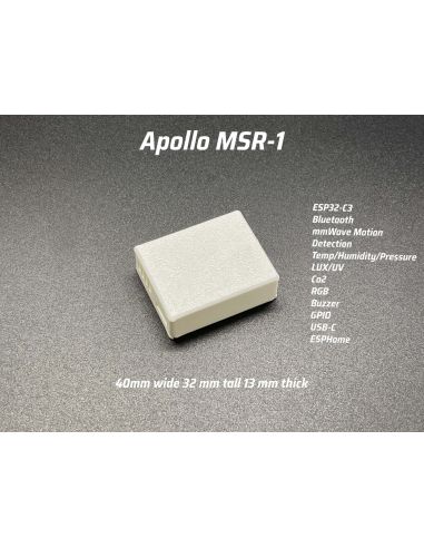 Apollo Automation - Capteur de présence mmWave et moniteur de CO2 MSR-01