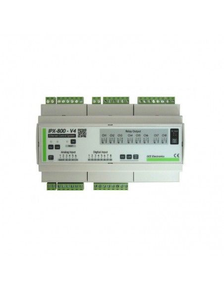 GCE Electronics - IPX800 V4 Din Rail Webserver 8 relaymodule