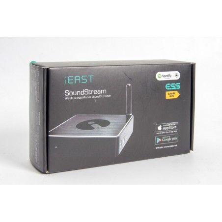 iEAST Soundstream Basic - Récepteur audio HD sans fil Multiroom DLNA AirPlay DAC Sabre ES9023 (iEAST M20)