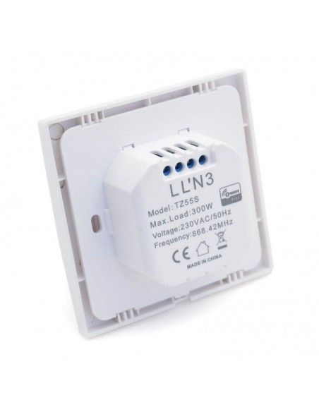 TKB Home - Z-Wave+ Single Wall Switch Dimmer White (TZ55S-ZW5)