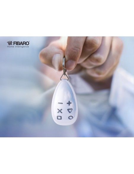 FIBARO - Telecomando portachiavi Z-Wave+ FGKF-601 (FIBARO KeyFob)