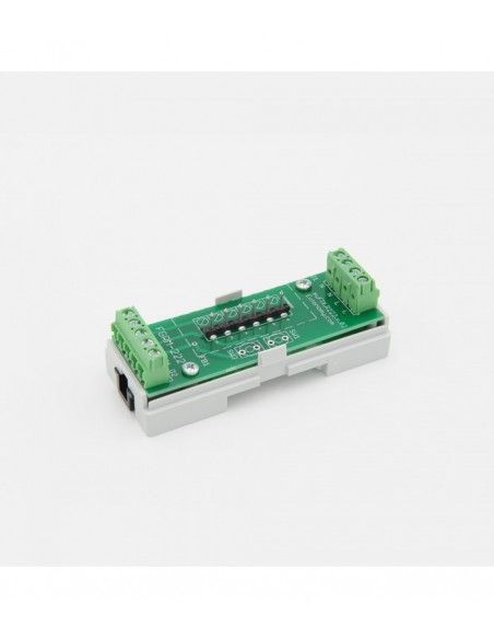 Eutonomy - Adapter euFIX DIN für Fibaro FGR-222 (ohne Mikroschalter)