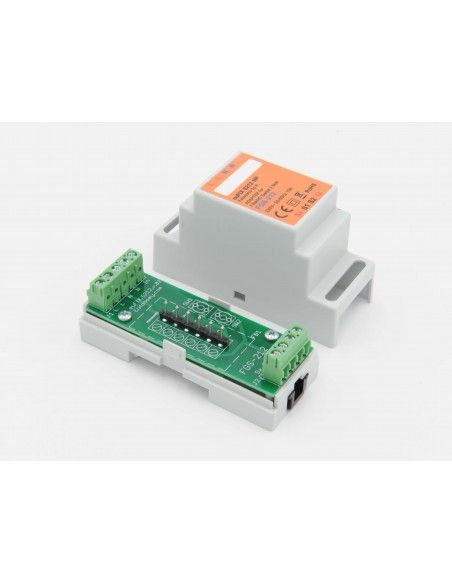 Eutonomy - Adapter euFIX DIN für Fibaro FGS-212 (ohne Mikroschalter)