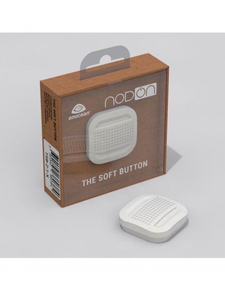 NodOn - Bouton de commande EnOcean The Soft Button Cozy White