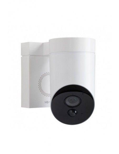 Somfy - Überwachungskamera weiß mit integrierter Sirene Somfy Outdoor camera