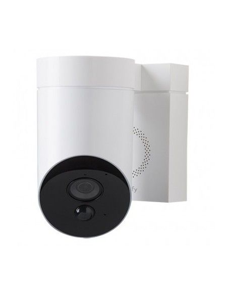 Somfy - Überwachungskamera weiß mit integrierter Sirene Somfy Outdoor camera