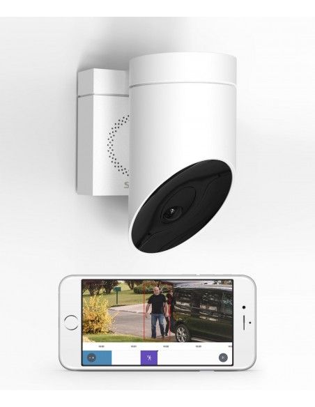 Somfy - Telecamera da esterno bianca Somfy Outdoor camera