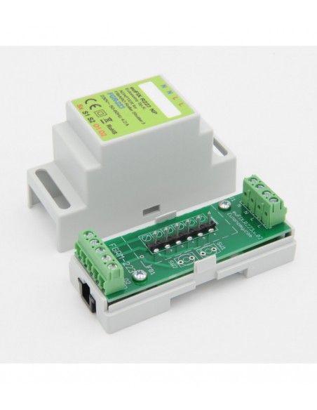Eutonomy - Adapter euFIX DIN für Fibaro FGR-223 (ohne Mikroschalter)