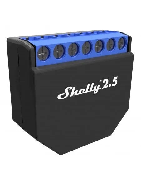 SHELLY - WiFi-Schaltaktor und Rollladenaktor (Shelly 2.5)
