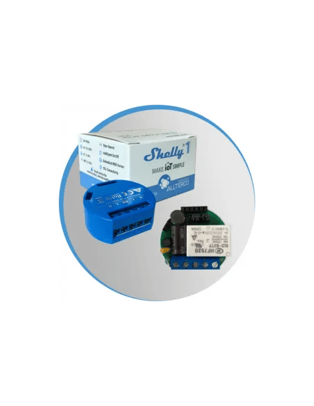 SHELLY - Module ON/OFF un relais Wi-Fi (Shelly 1)