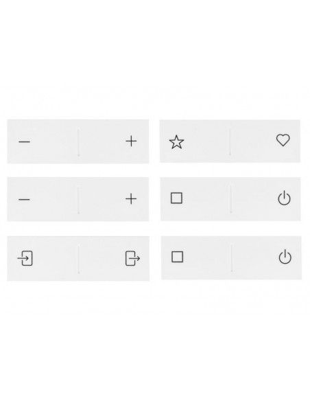 Dingz - Ersatztasten «Dingz buttons Smart Home» für Dingz-Schalter (weiß)