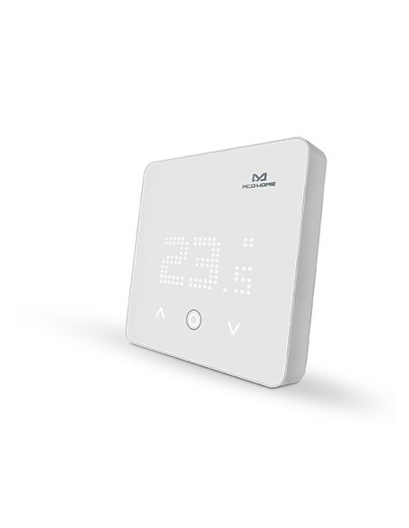 MCOHOME - Thermostat Z-Wave+ pour chauffage au sol ou chaudière (Blanc)
