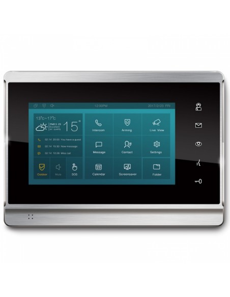 Akuvox - SIP-Innenkonsole mit 7"-Touchscreen, WLAN + Bluetooth (Android-Version) Akuvox IT82W
