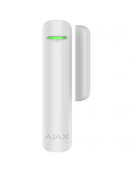 Ajax - Rilevatore di apertura magnetico, wireless, con sensore d’urto e di apertura della ribalta (Ajax DoorProtect Plus)