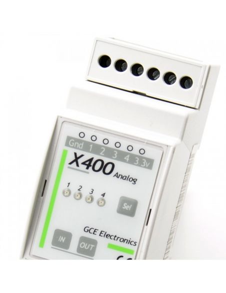 GCE Electronics - Erweiterung X400 Analog für IPX800 V3