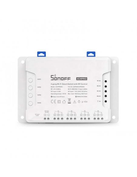 SONOFF - Interruttore intelligente Wifi + 433MHz - 4 canali