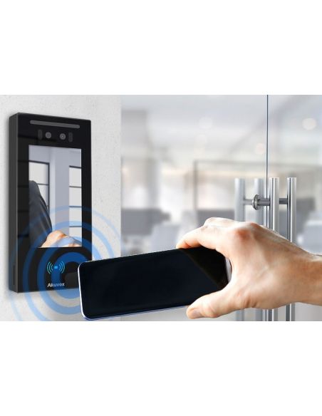 Akuvox - Video doorphone and access control E16C with facial recognition, touch screen, Bluetooth, RFID & QR Code