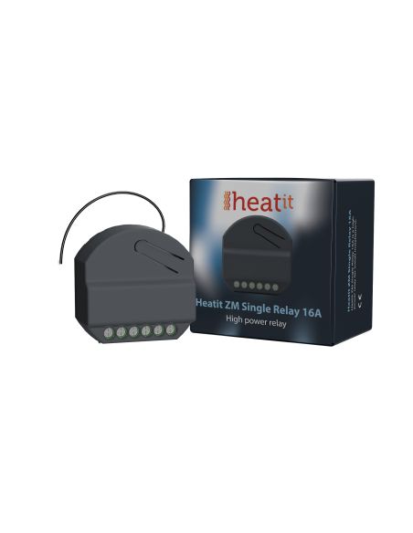 Heatit Controls - 16A Schaltmodul Z-Wave+ 700 ZM Single Relay