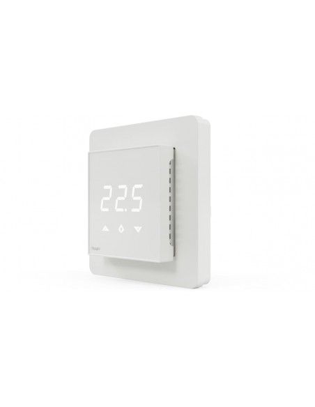 Thermofloor - Thermostat Z-Wave+ Heatit Z-TRM3fx 3600W 16A, bianco