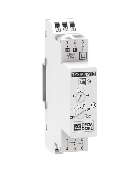 Delta Dore - Modular receiver for lighting control TYXIA 4910