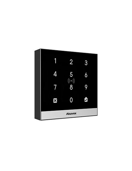 Akuvox - Lecteur de contrôle d'accès IP compatible Code PIN, RFID et NFC (Akuvox A02S)