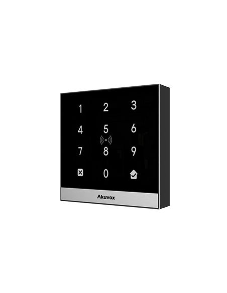 Akuvox - Lettore di controllo accessi IP compatibile con PIN Code, RFID e NFC (Akuvox A02S)