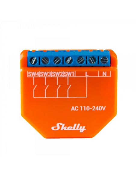 SHELLY - Modulo di attivazione scene/azioni Wifi (Shelly Plus I4)