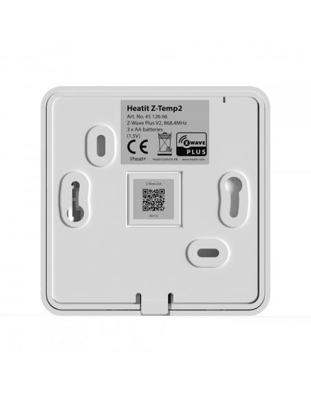 Thermofloor - Thermostat Z-Wave Heatit Z-TRM3fx 3600W 16A, White