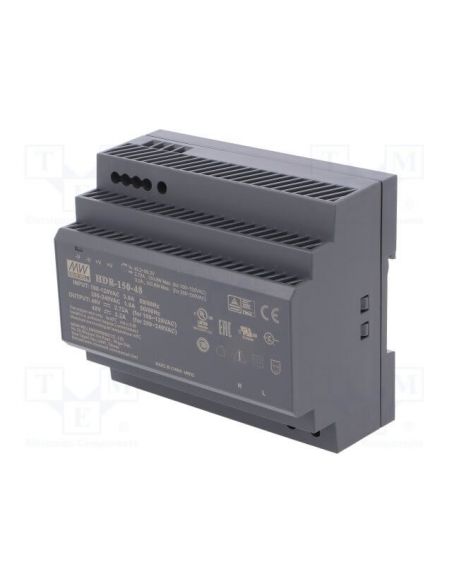 Mean Well - Power supply 48v/3.2A 150W DIN Rail format