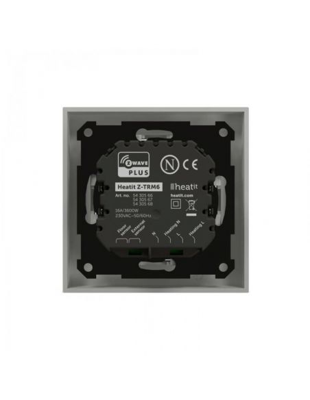 Heatit controls - Z-Wave thermostat Heatit Z-TRM6 3600W 16A, white