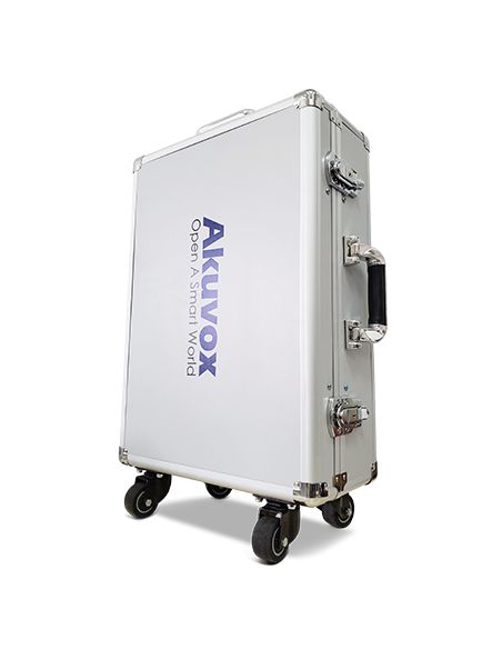 Akuvox - Demo- und Trainingskoffer mit IP-Video-Türsprechanlagen und Innenkonsolen (V3)