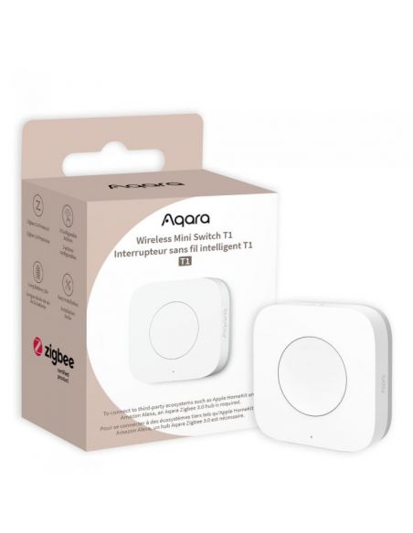 Aqara - Interrupteur intelligent Zigbee 3.0 (Aqara Mini Switch T1)