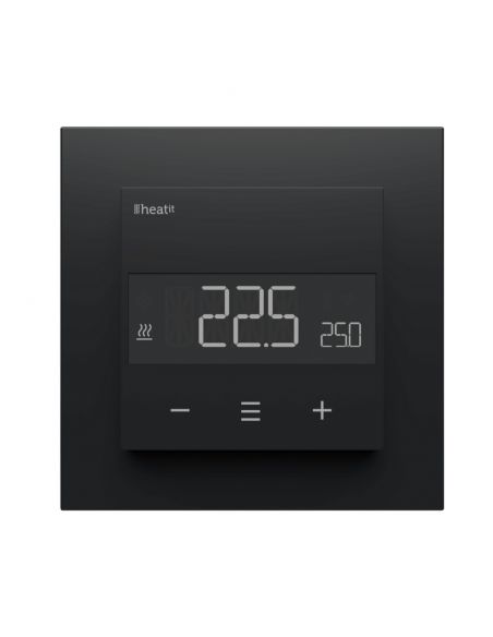 Heatit controls - Heatit Z-TRM6 3600W 16A Z-Wave-Thermostat, schwarz