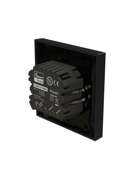 Heatit controls - Z-Wave thermostat Heatit Z-TRM6 3600W 16A, black